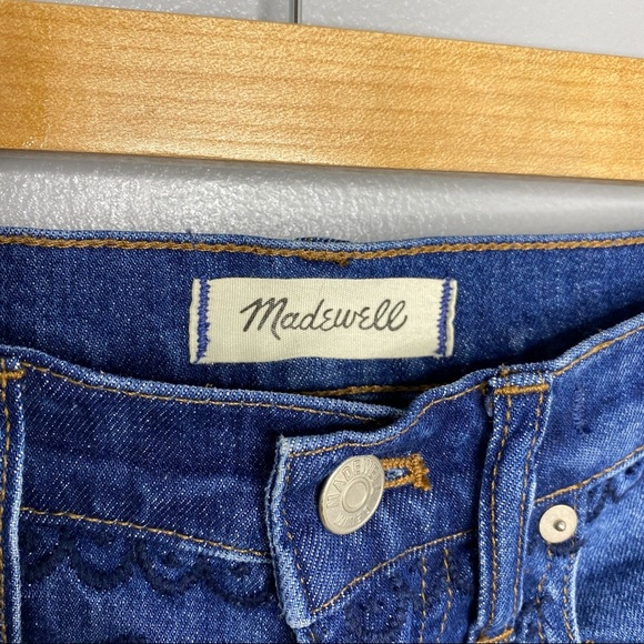 MADEWELL High Rise Beaded Slim Boy Jean - Picture 6 of 10